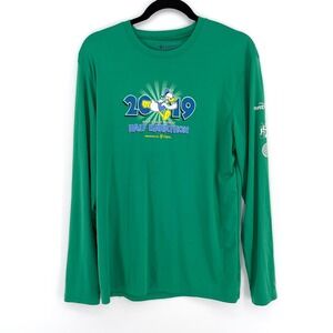 🚀‎ Disney World Half Marathon 2019 Champion Long Sleeve Shirt Mens Medium